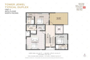 Kohinoor Hitec City Floor Plan Duplex2